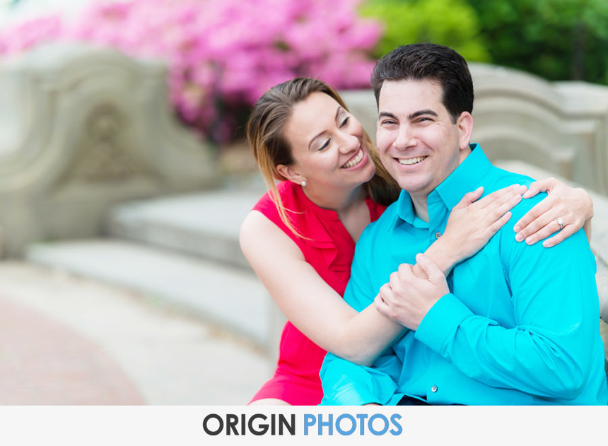 NYC central Park Engagement session Stacey & Scott 